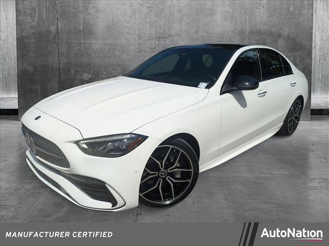 Photo of 2022 Polar White Mercedes-Benz C-Class
