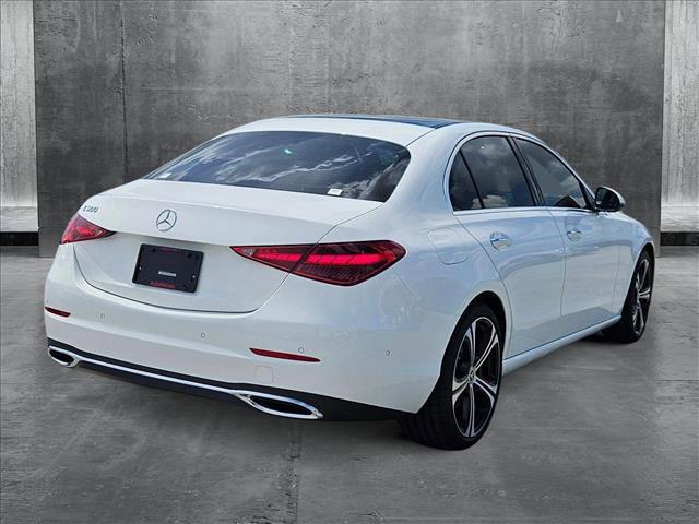 Photo of 2025 Polar White Mercedes-Benz C-Class