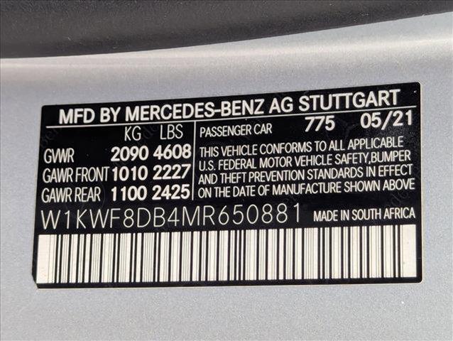Photo of 2021 Iridium Silver Metallic Mercedes-Benz C-Class