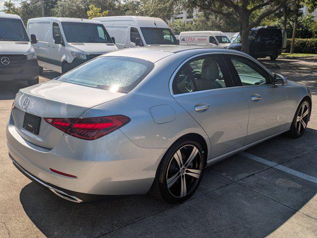 Photo of 2022 Cirrus Silver Metallic Mercedes-Benz C-Class