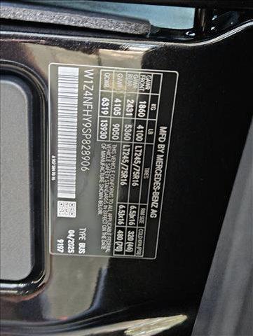 Photo of 2025 Black Mercedes-Benz Sprinter 2500