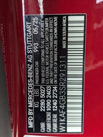 Photo of 2025 MANUFAKTUR Patagonia Red Metallic Mercedes-Benz C-Class