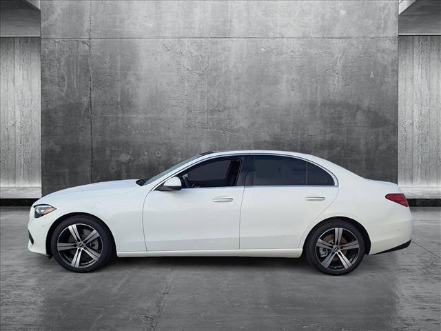 Photo of 2025 Polar White Mercedes-Benz C-Class