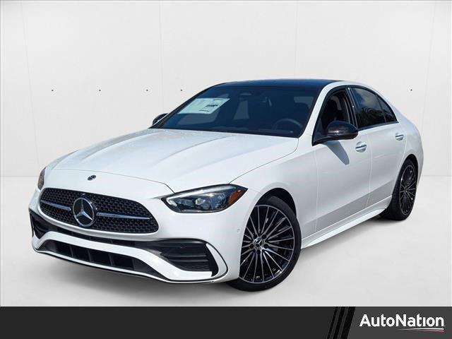 Photo of 2025 Polar White Mercedes-Benz C-Class