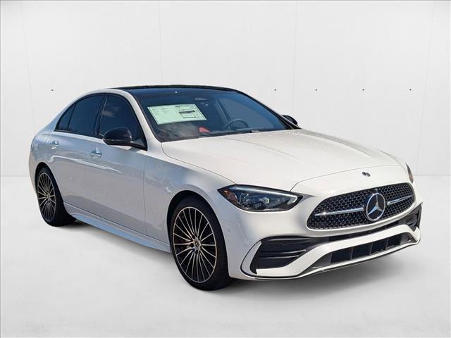 Photo of 2025 Polar White Mercedes-Benz C-Class