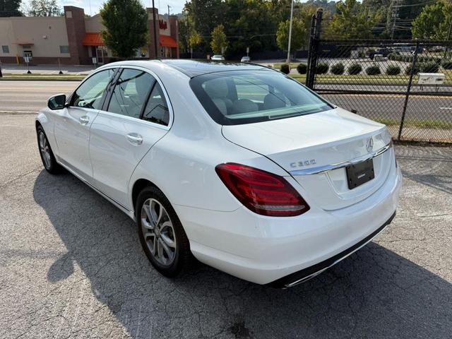 Photo of 2015 White Mercedes-Benz C-Class