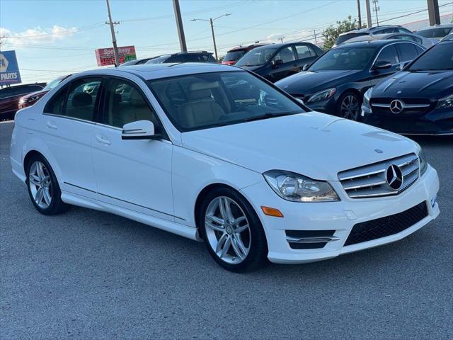 Photo of 2013 Polar White Mercedes-Benz C-Class