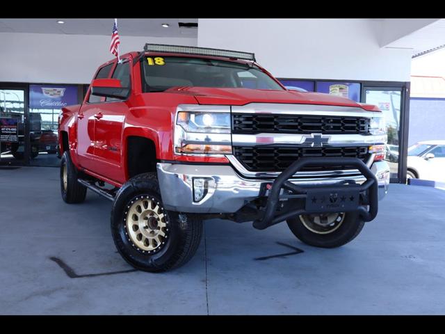 Photo of 2018 Red Chevrolet Silverado 1500