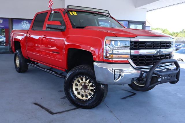 Photo of 2018 Red Chevrolet Silverado 1500