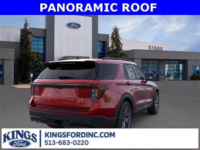 Photo of 2025 Rapid Red Metallic Tinted Clearcoat Ford Explorer