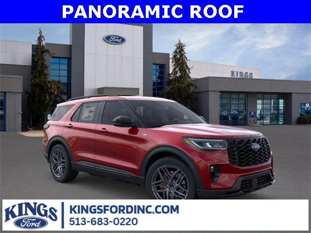 Photo of 2025 Rapid Red Metallic Tinted Clearcoat Ford Explorer
