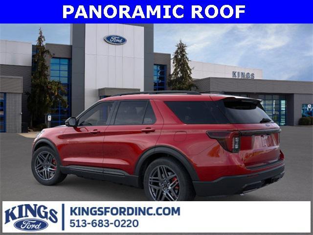 Photo of 2025 Rapid Red Metallic Tinted Clearcoat Ford Explorer