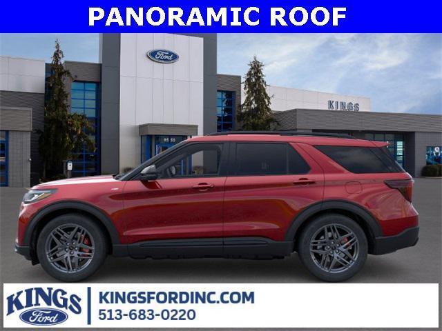 Photo of 2025 Rapid Red Metallic Tinted Clearcoat Ford Explorer