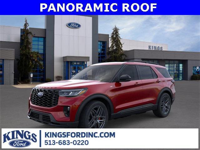Photo of 2025 Rapid Red Metallic Tinted Clearcoat Ford Explorer