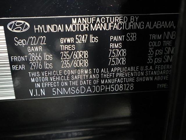 Photo of 2023 Twilight Black Hyundai SANTA FE