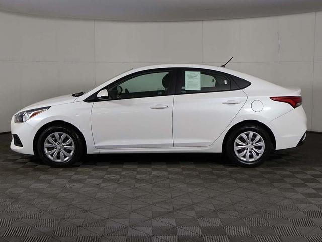 Photo of 2021 Frost White Pearl Hyundai Accent