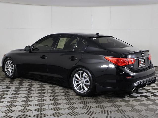 Photo of 2016 Black INFINITI Q50