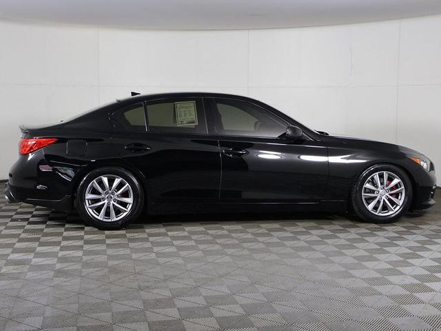 Photo of 2016 Black INFINITI Q50