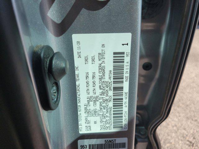 Photo of 2021 Silver Sky Metallic Toyota Tacoma