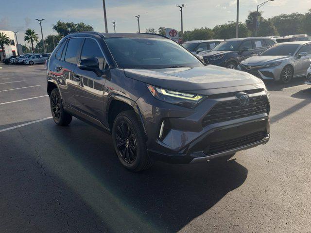 Photo of 2023 Magnetic Gray Metallic/Midnight Black Metallic Toyota RAV4 Hybrid