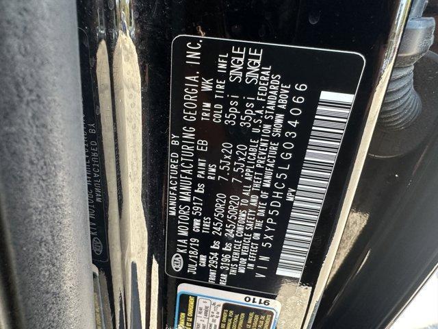 Photo of 2020 Ebony Black Kia Telluride