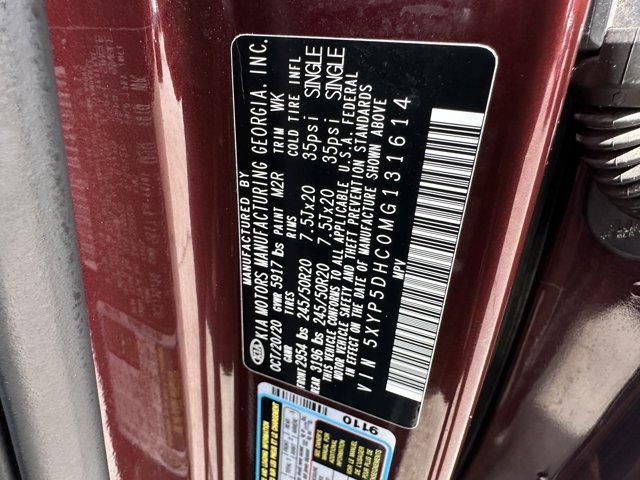 Photo of 2021 Sangria Red Kia Telluride
