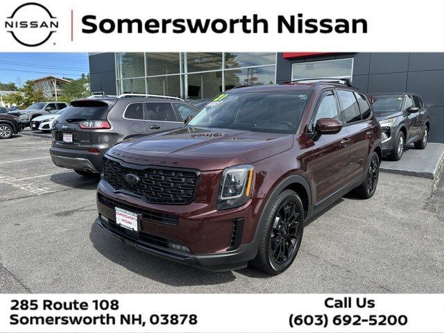 Photo of 2021 Sangria Red Kia Telluride