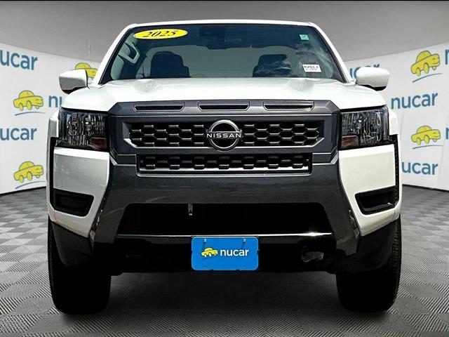 Photo of 2025 Glacier White Nissan Frontier