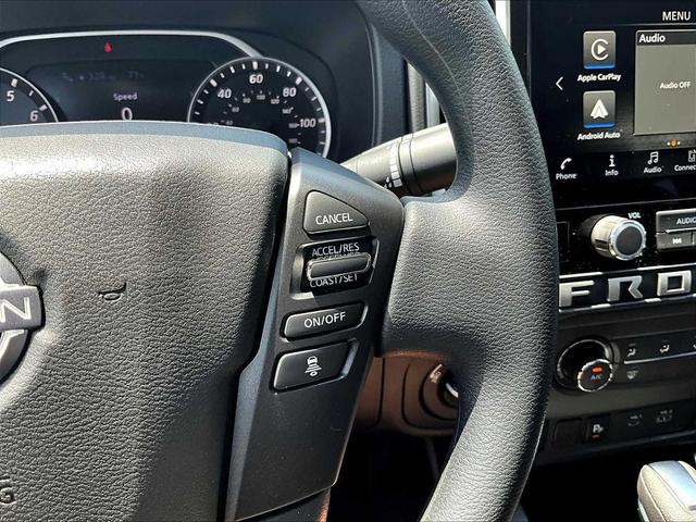 Photo of 2025 Glacier White Nissan Frontier