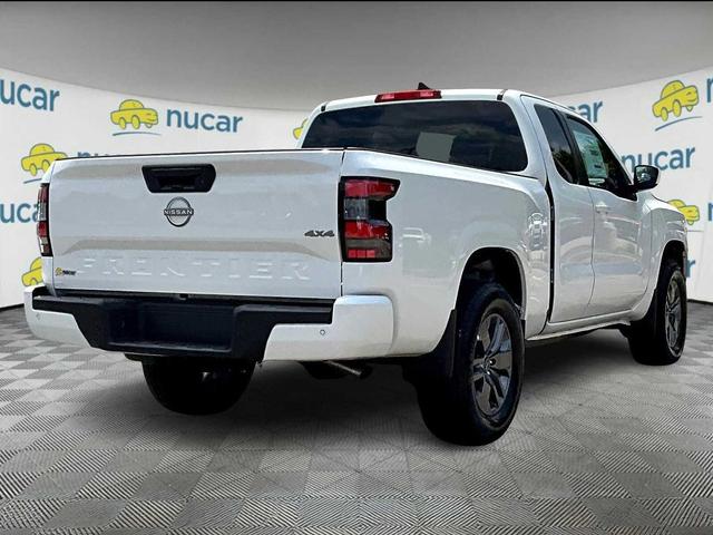 Photo of 2025 Glacier White Nissan Frontier