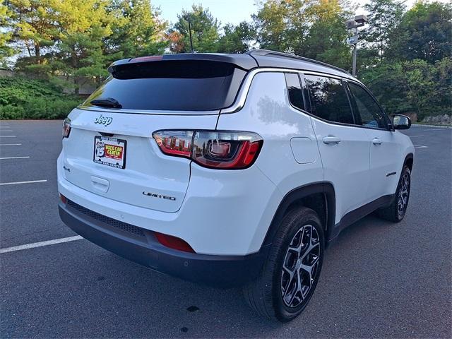 Photo of 2024 Bright White Clearcoat Jeep Compass