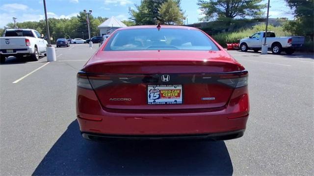 Photo of 2023 Red Honda Accord Hybrid