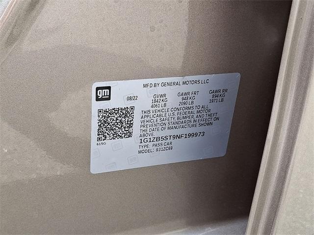 Photo of 2022 Mineral Gray Metallic Chevrolet Malibu