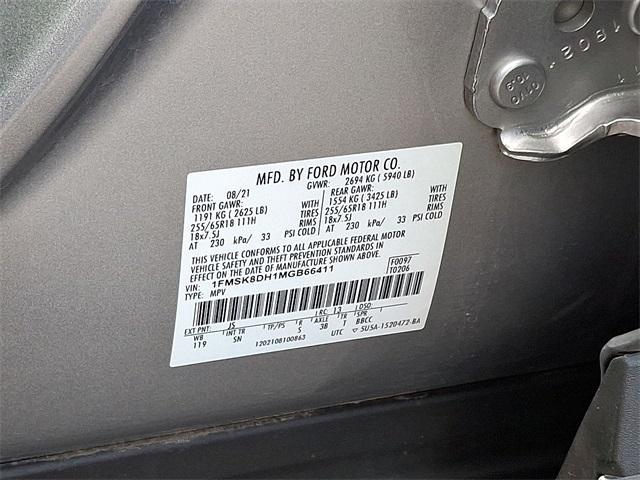 Photo of 2021 Silver Metallic Ford Explorer