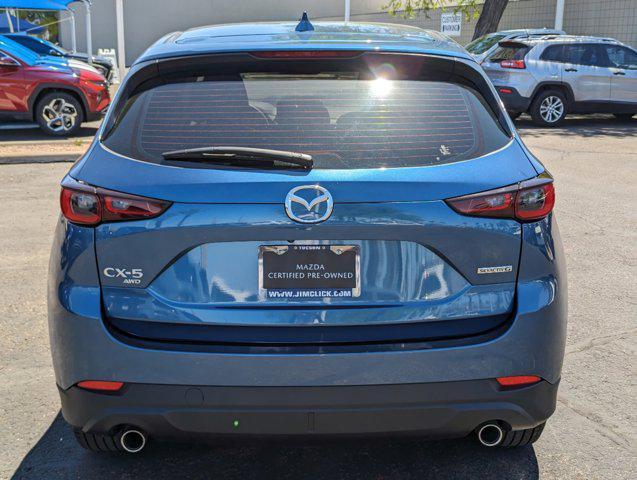 Photo of 2023 Eternal Blue Mica Mazda CX-5