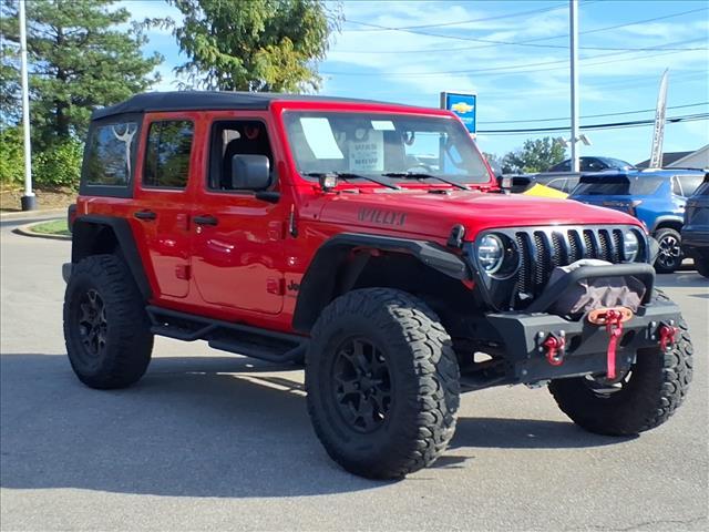 Photo of 2021 Firecracker Red Clearcoat Jeep Wrangler Unlimited