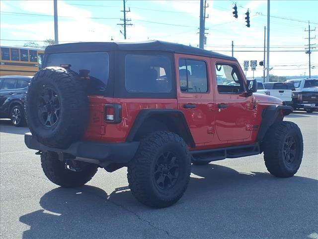 Photo of 2021 Firecracker Red Clearcoat Jeep Wrangler Unlimited