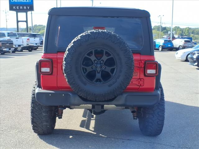Photo of 2021 Firecracker Red Clearcoat Jeep Wrangler Unlimited