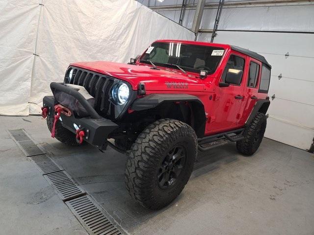 Photo of 2021 Firecracker Red Clearcoat Jeep Wrangler Unlimited