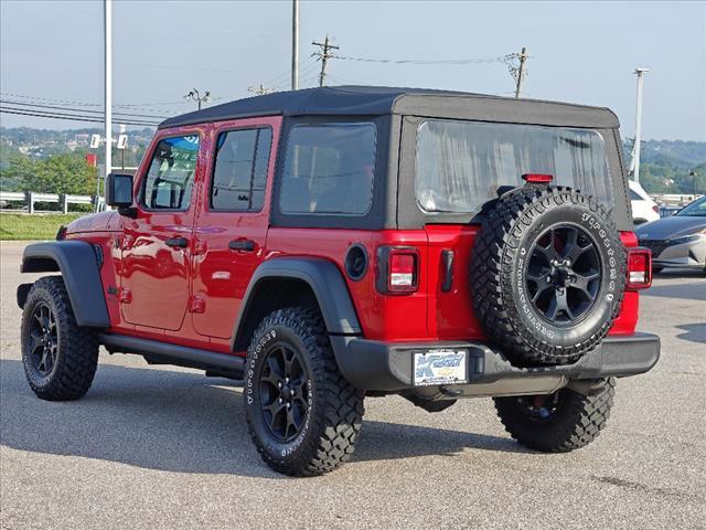 Photo of 2021 Firecracker Red Clearcoat Jeep Wrangler Unlimited