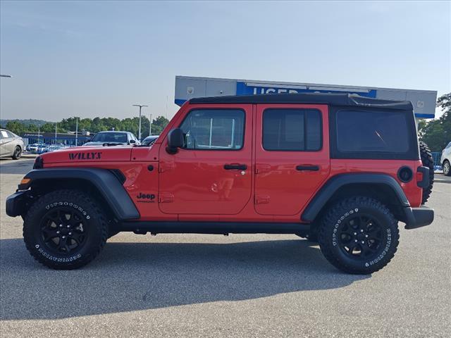 Photo of 2021 Firecracker Red Clearcoat Jeep Wrangler Unlimited