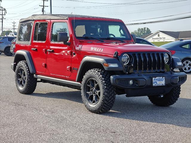 Photo of 2021 Firecracker Red Clearcoat Jeep Wrangler Unlimited