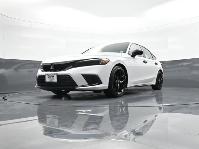 Photo of 2022 Platinum White Pearl Honda Civic