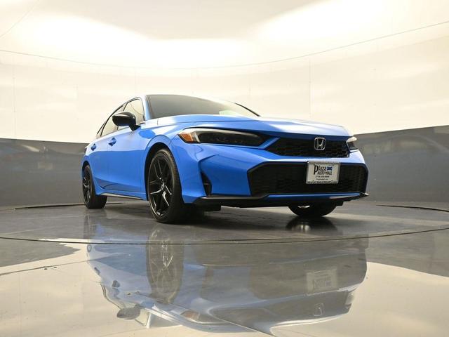 Photo of 2025 Boost Blue Pearl Honda Civic Hybrid
