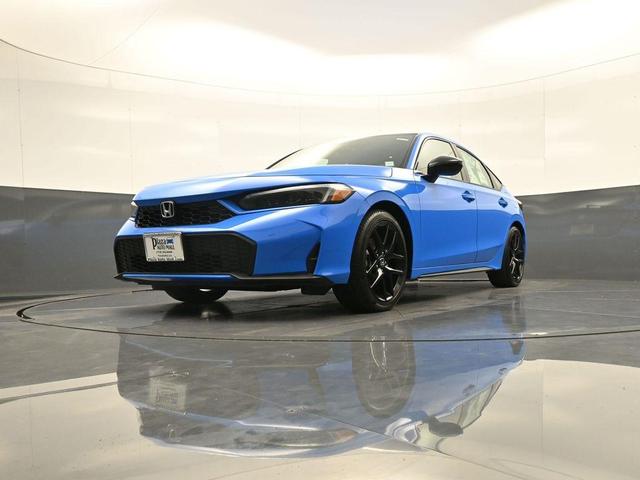 Photo of 2025 Boost Blue Pearl Honda Civic Hybrid