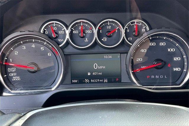 Photo of 2020 Black Chevrolet Silverado 1500