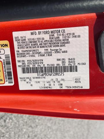 Photo of 2015 RACE RED Ford Mustang