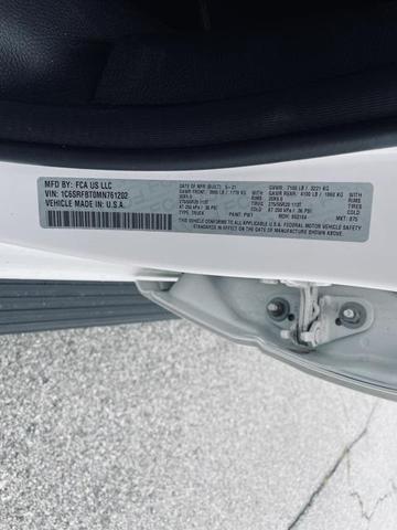 Photo of 2021 Bright White Clearcoat RAM 1500