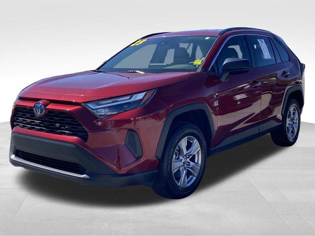 Photo of 2023 Ruby Flare Pearl Toyota RAV4 Hybrid