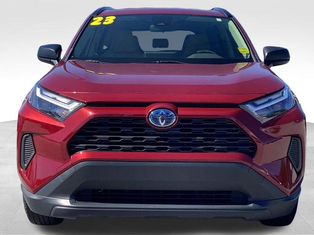Photo of 2023 Ruby Flare Pearl Toyota RAV4 Hybrid